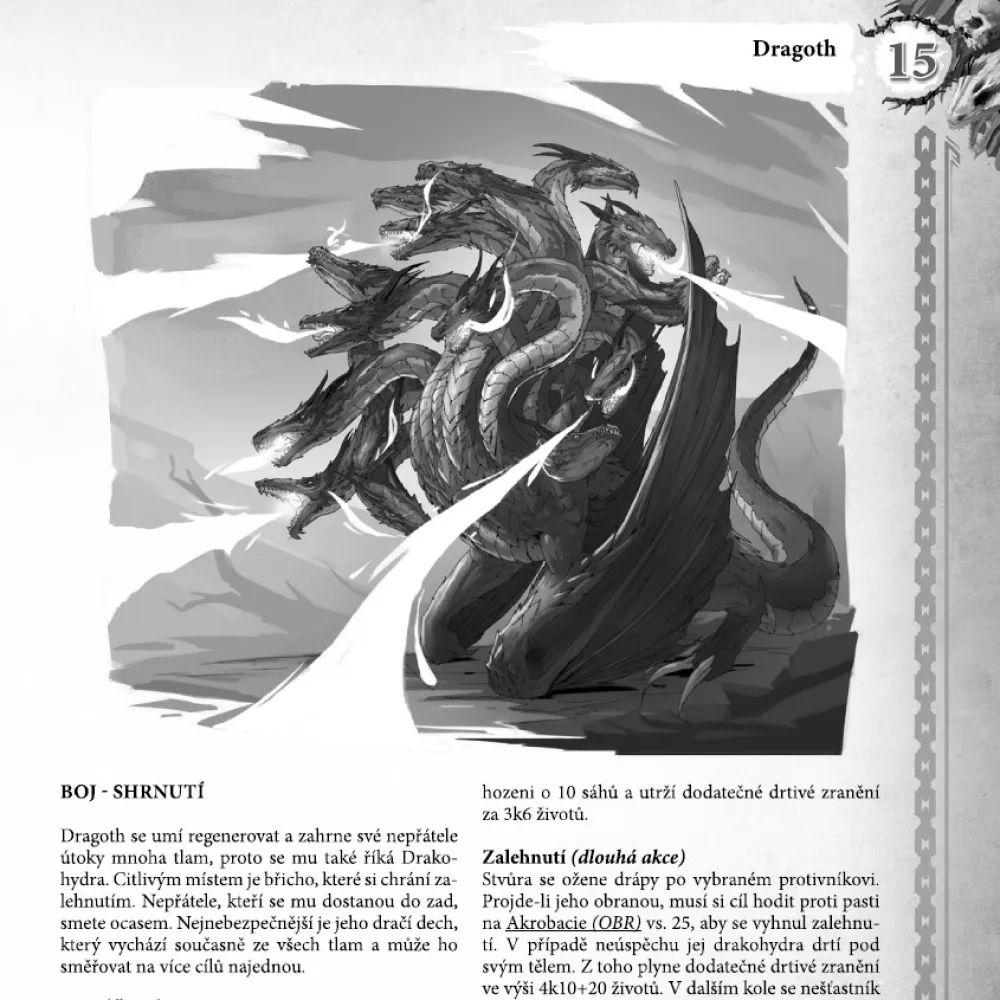 Dračí Hlídka - Kniha monster 1.1