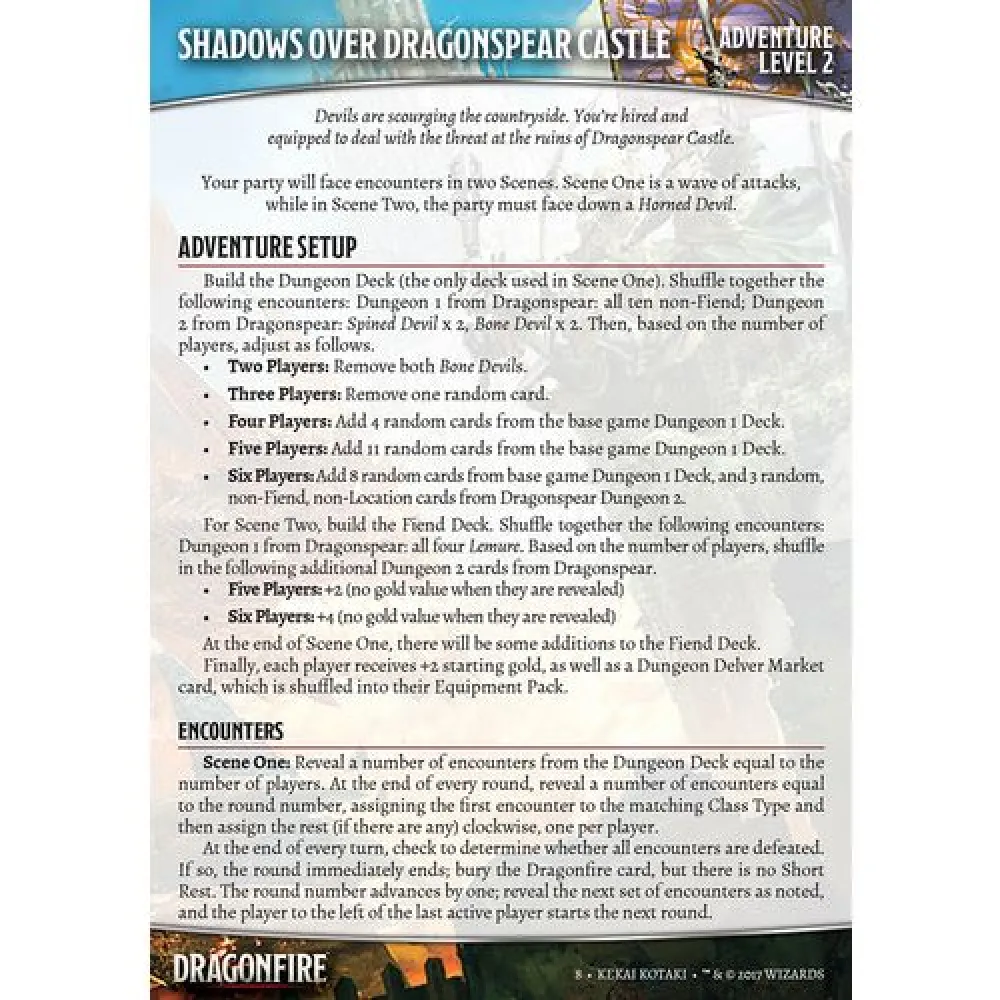 Dragonfire Adventures: Shadows over Dragonspear Castle
