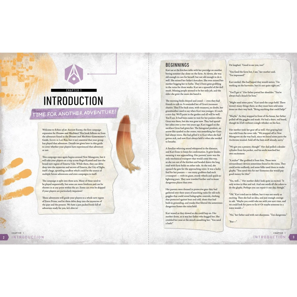 Dreams and Machines: Campaign Book - Echoes Of An Ancient Enemy