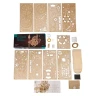 Ugears 3D Mechanical Wooden Model: Aero Clock Wall Clock