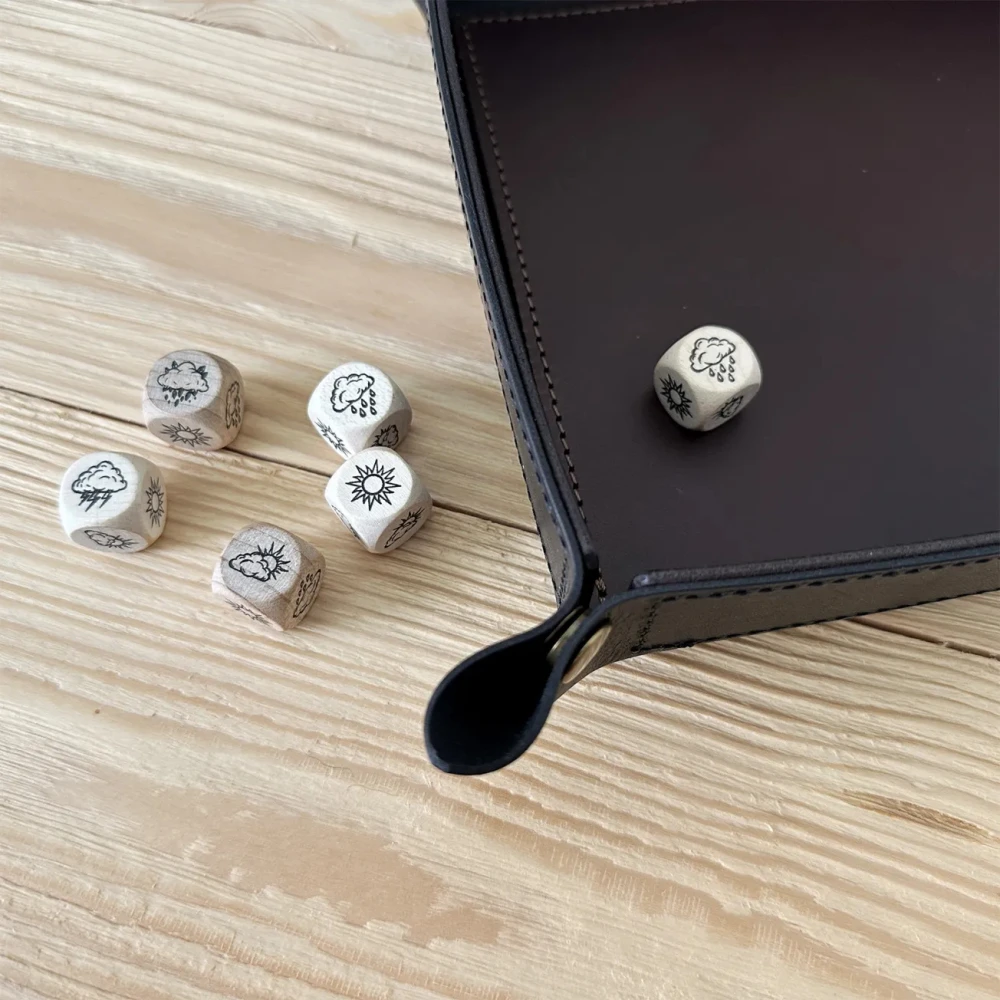 Wooden Weather Generator Die