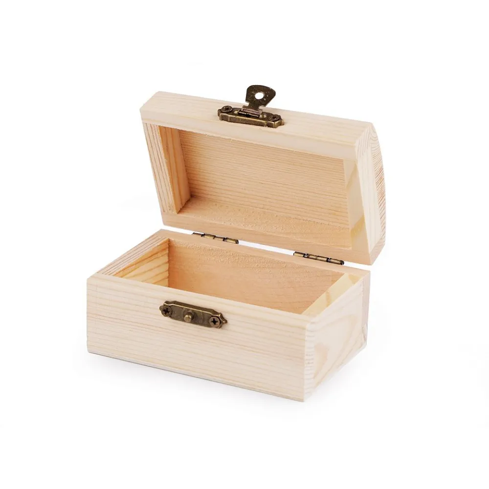 Kleine Holztruhe