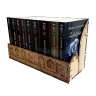 Holzbox für Bücher – Witcher Taschenbuch-Komplettset (9 Bände) – Tempel