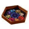 Wooden Dice Tray - Dragons of the Sabbats