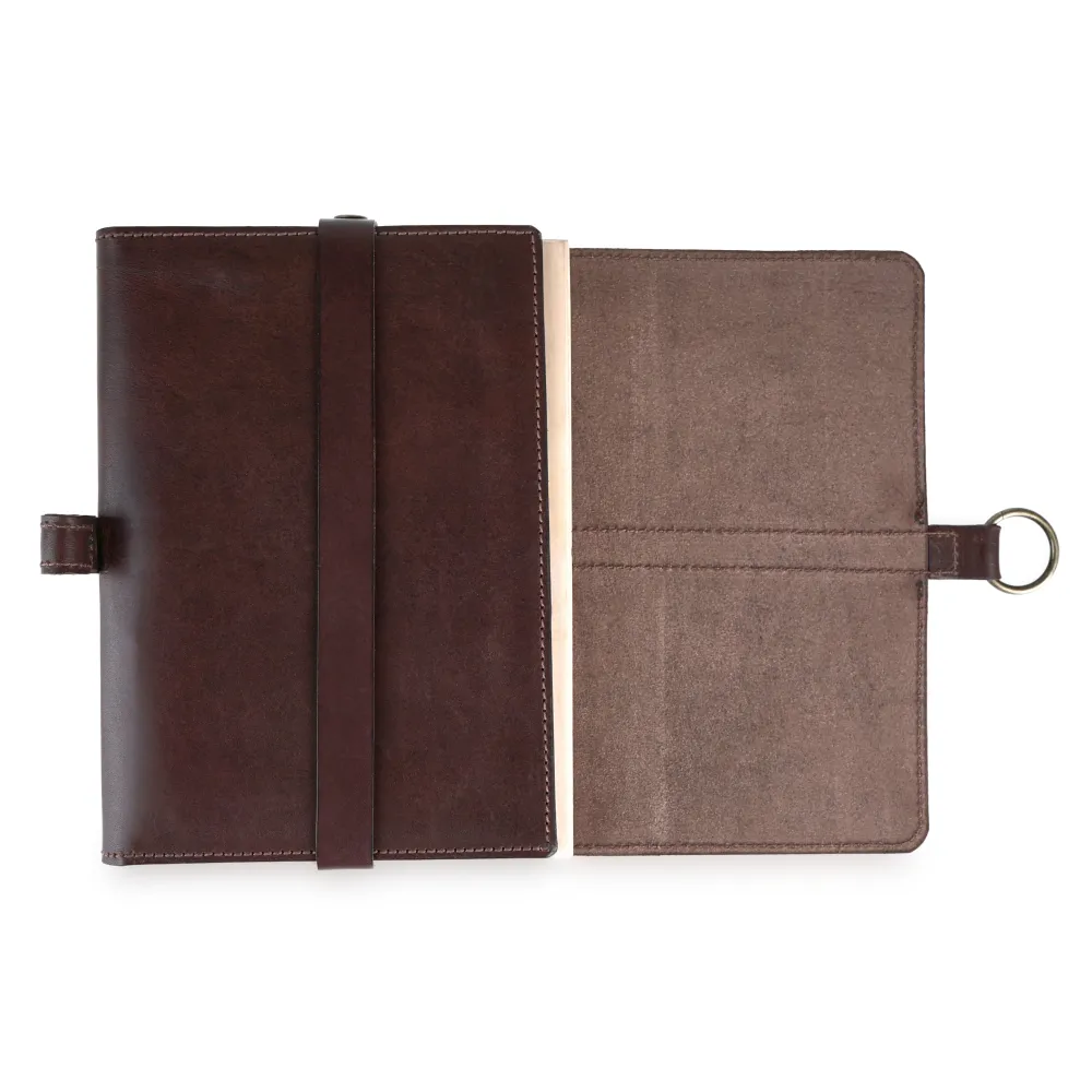 Wooden Dice Tray in a Leather Case