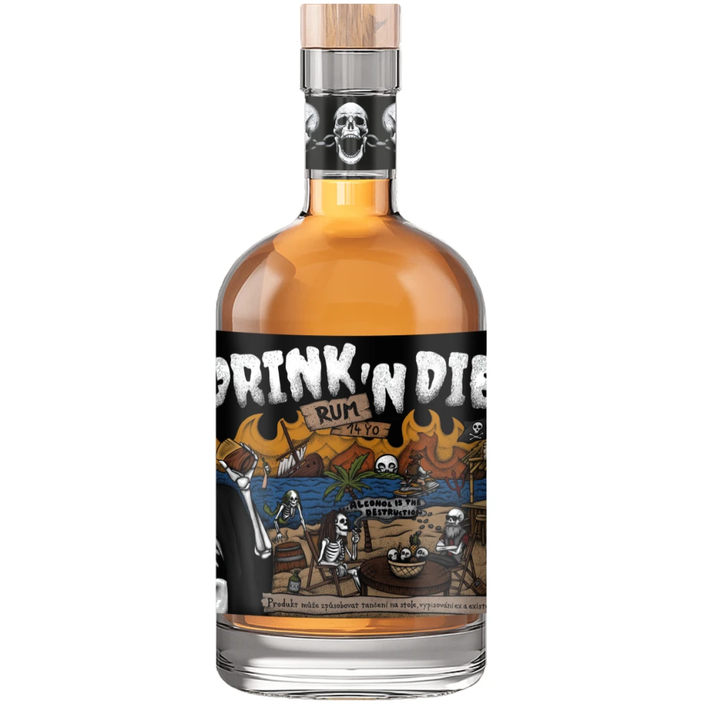 Drink and Die Rum 14yo 45% 0,7l