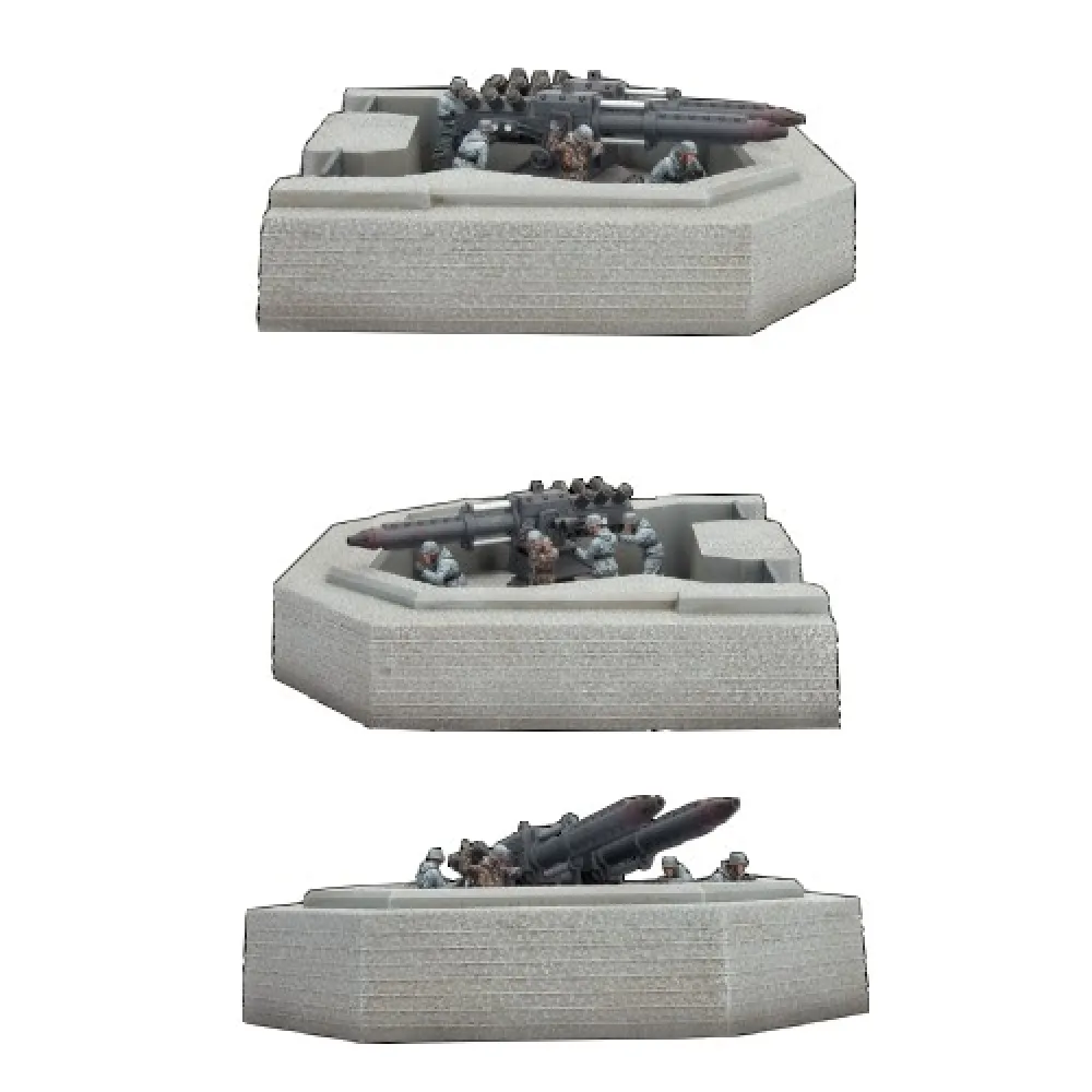 Dust Tactics: Axis Fortification - Heavy Laser Bunker/Strongpoint
