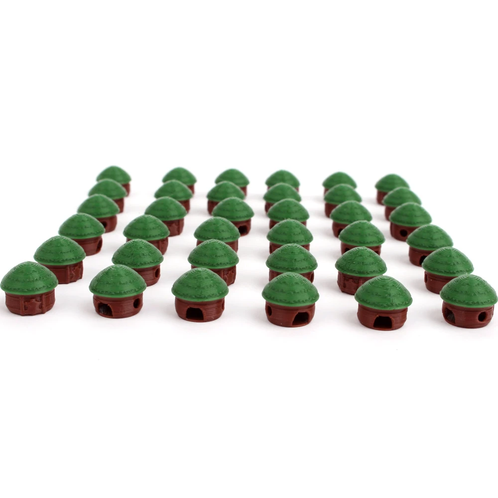 Duchové ostrova - Chýše Dahanů