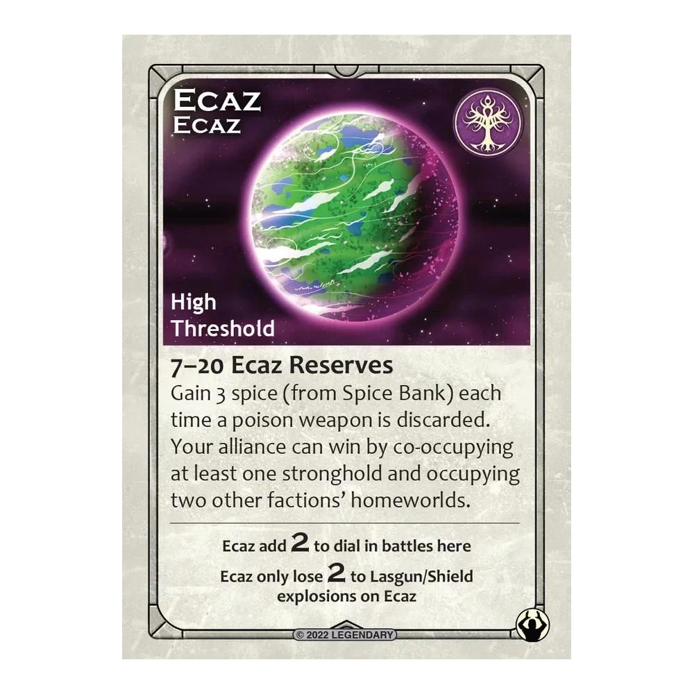 Dune: Ecaz & Moritani