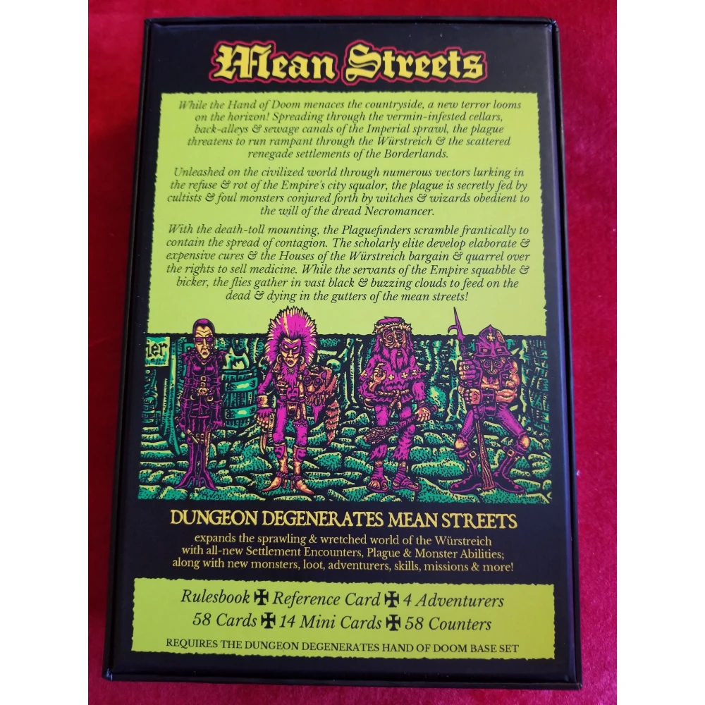 Dungeon Degenerates: Hand of Doom - Mean Streets