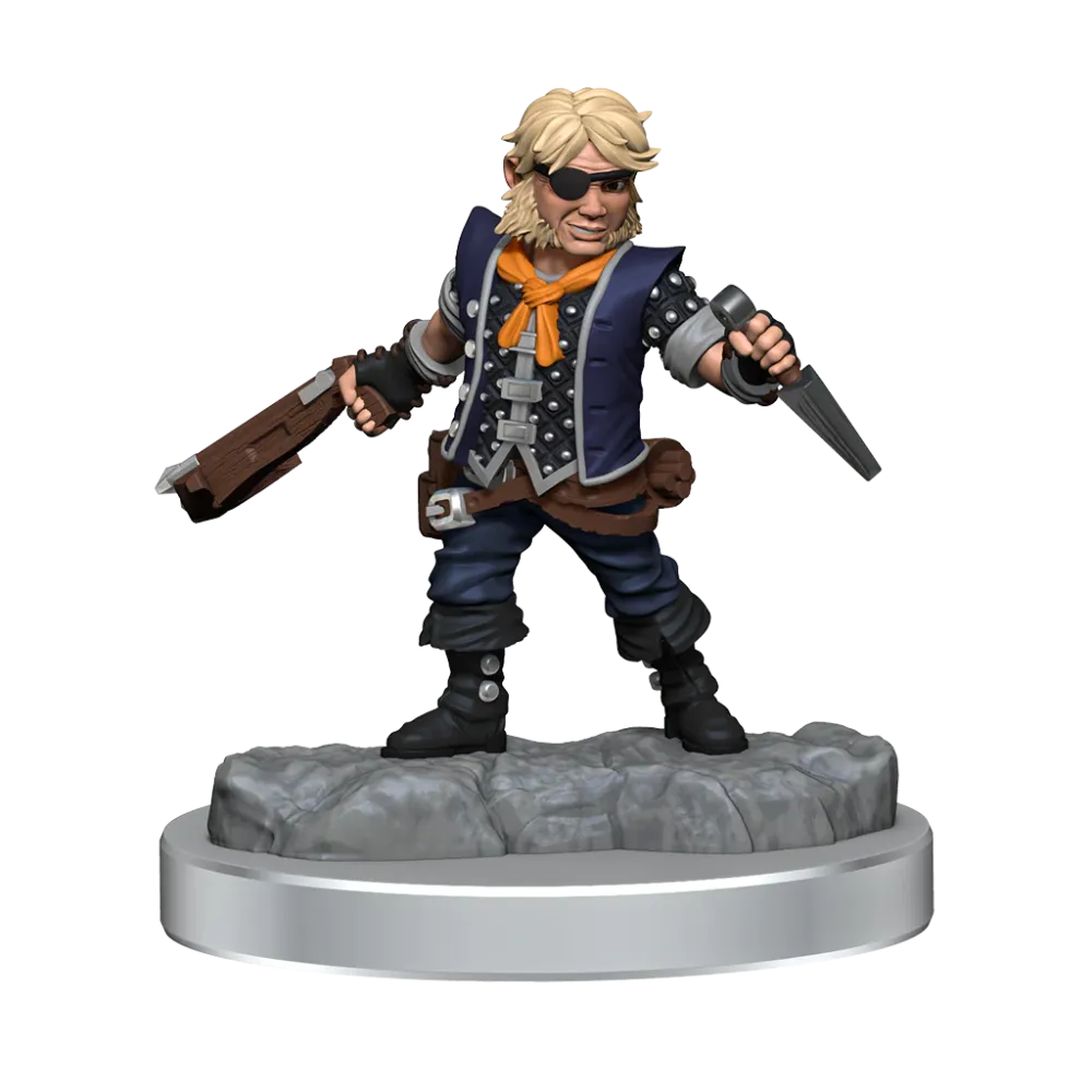 Dungeon & Dragons Frameworks: Male Halfling Rogue