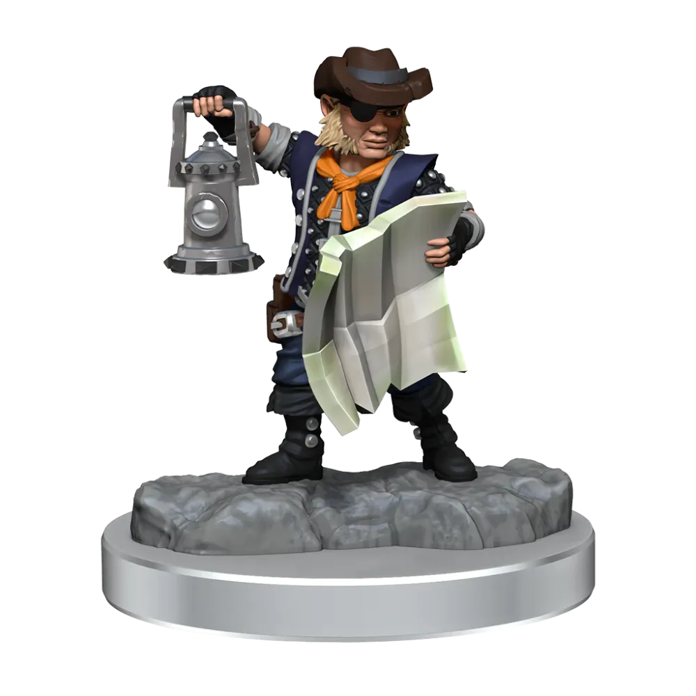 Dungeon & Dragons Frameworks: Male Halfling Rogue