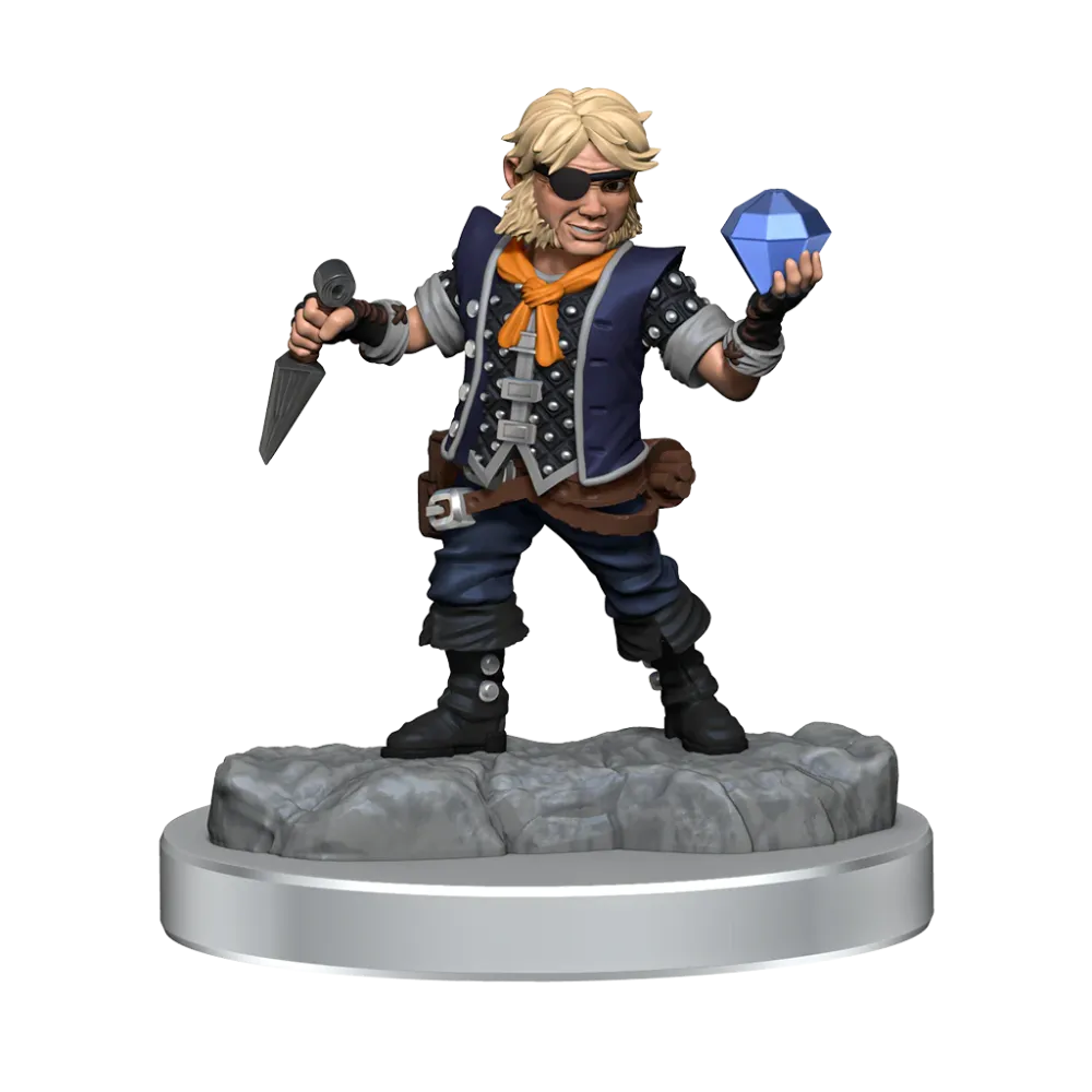 Dungeon & Dragons Frameworks: Male Halfling Rogue