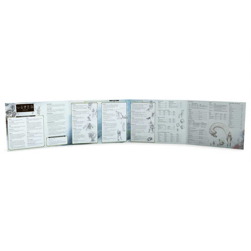 Dungeons and Dragons: Reincarnated DM Screen