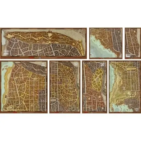 Dungeons and Dragons: Waterdeep Dragon Heist Map Set