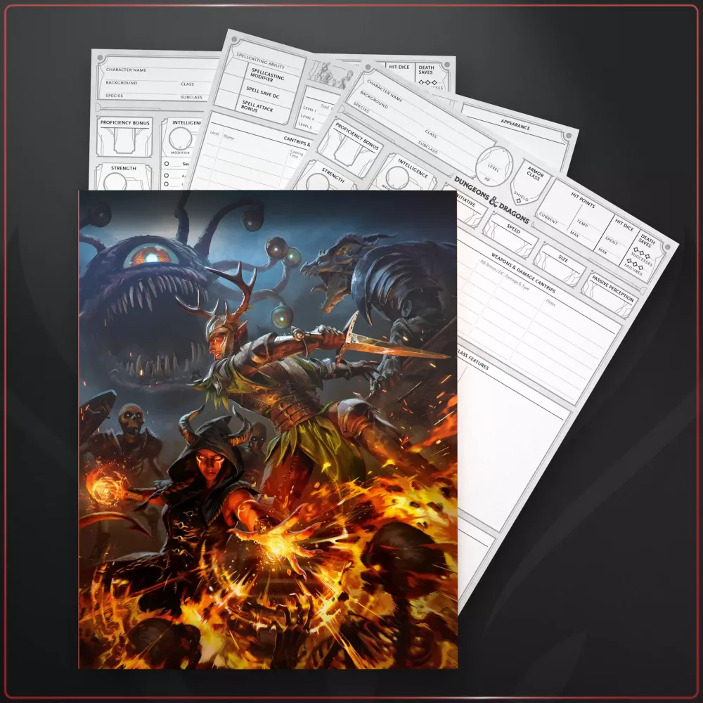 Dungeons & Dragons - Character Sheets 2024