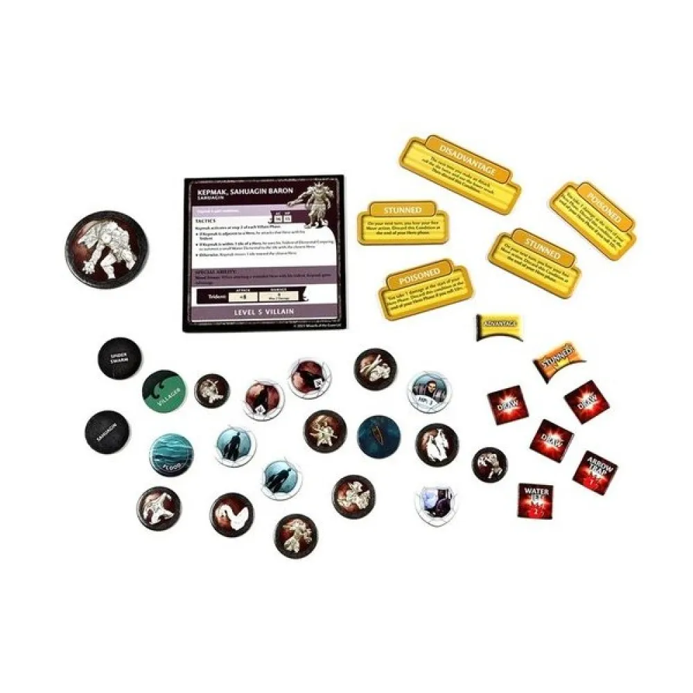 Dungeons & Dragons: Ghosts of Saltmarsh Board Game (Premium Edition)
