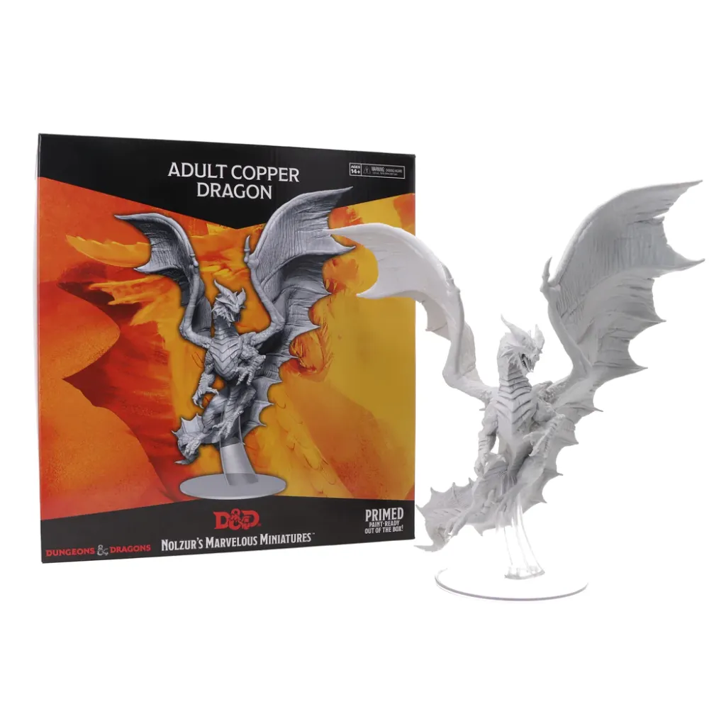 Dungeons & Dragons Nolzur's Marvelous Miniatures: Adult Copper Dragon