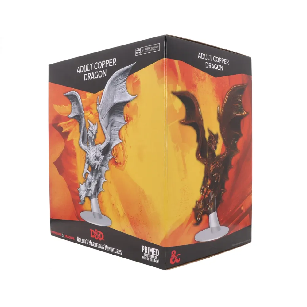 Dungeons & Dragons Nolzur's Marvelous Miniatures: Adult Copper Dragon