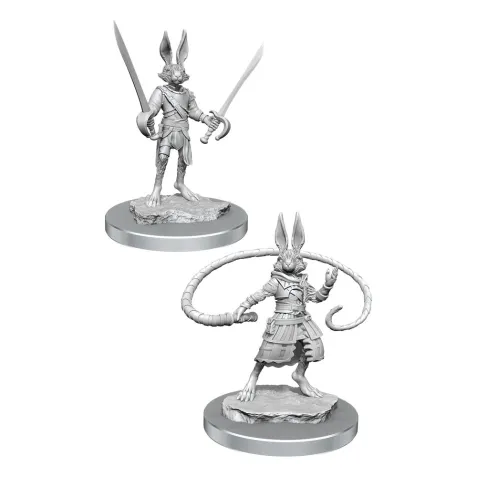 Dungeons & Dragons Nolzur's Marvelous Miniatures: Harengon Rogues