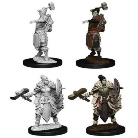 Dungeons & Dragons: Nolzur's Miniatures - Female Half-Orc Barbarian
