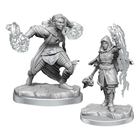 Dungeons & Dragons: Nolzur's Miniatures - Half-Elf Warlock