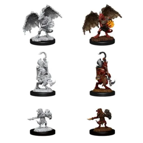 Dungeons & Dragons: Nolzur's Miniatures - Kobold Inventor, Dragonshield & Sorcerer