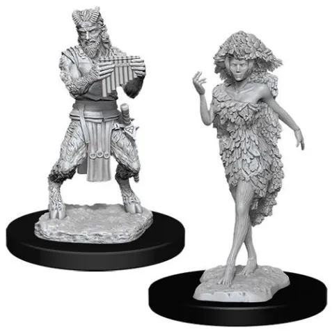 Dungeons & Dragons: Nolzur's Miniatures - Satyr & Dryad