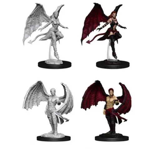 Dungeons & Dragons: Nolzur's Miniatures - Succubus & Incubus
