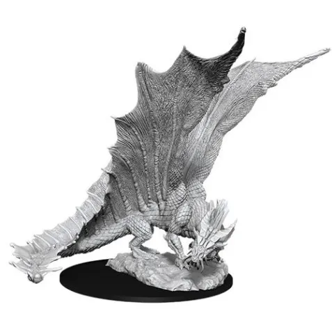 Dungeons & Dragons: Nolzur's Miniatures - Young Gold Dragon