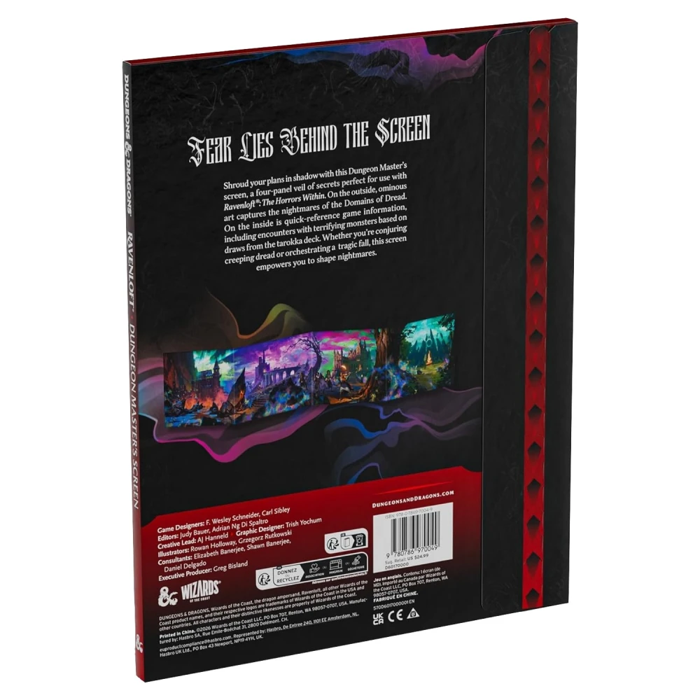 Dungeons & Dragons: Ravenloft - Horrors Within DM Screen