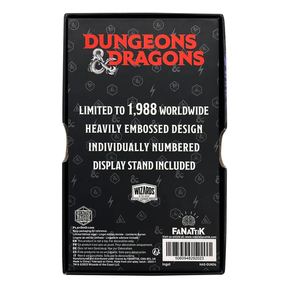 Zberateľský ingot Dungeons & Dragons: Lolth the Spider Queen