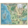 Dungeons & Dragons: Sword Coast Adventurer's Guide Faerûn Map