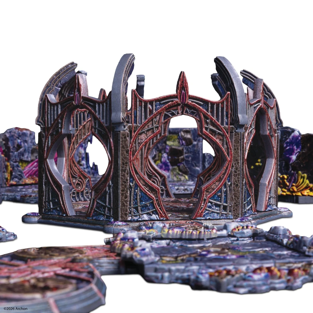 Dungeons & Dragons: Underdark Pre-Painted Terrain Set