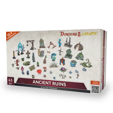 Dungeons & Lasers: Ancient Ruins Scatter Terrain