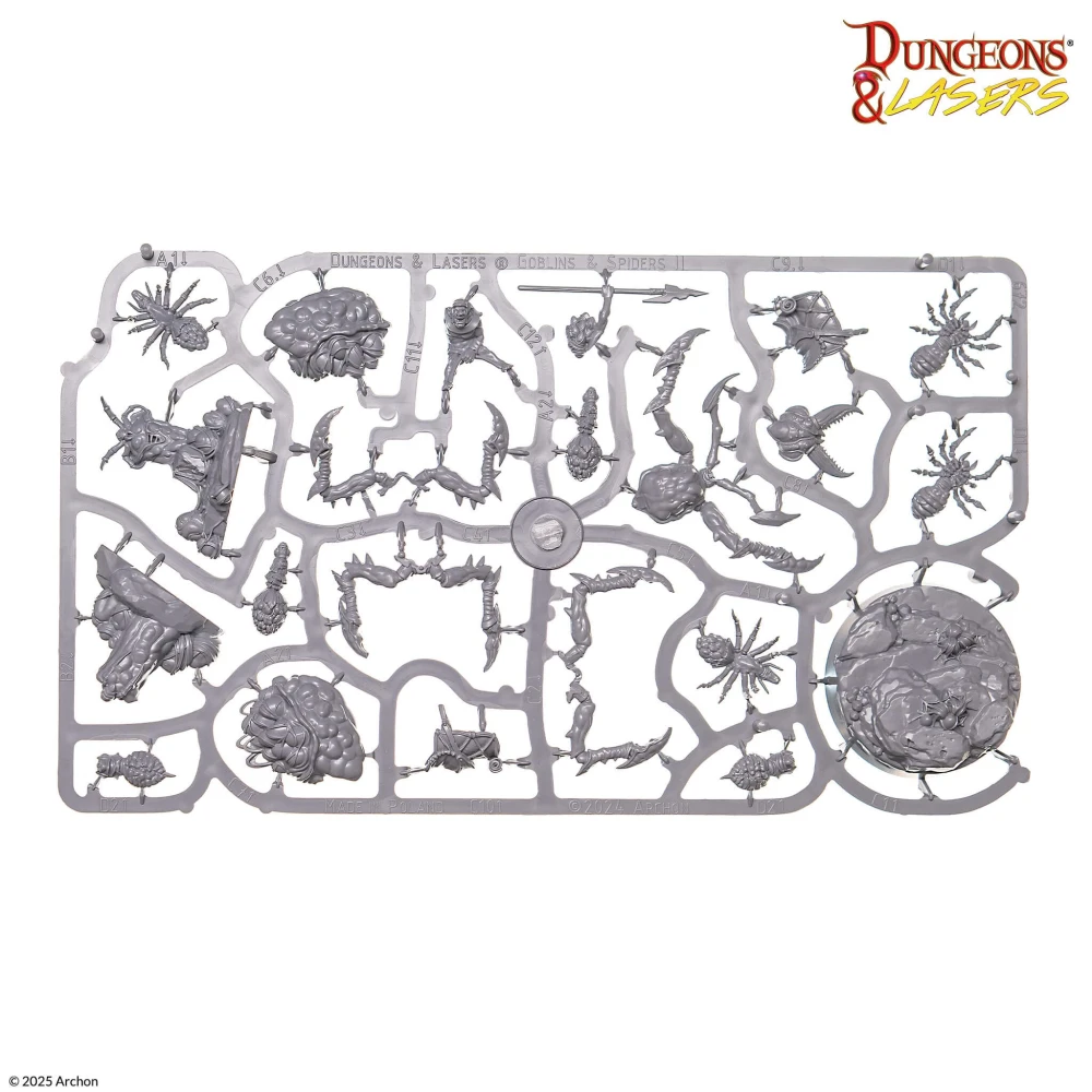 Dungeons & Lasers: Cave Spiders