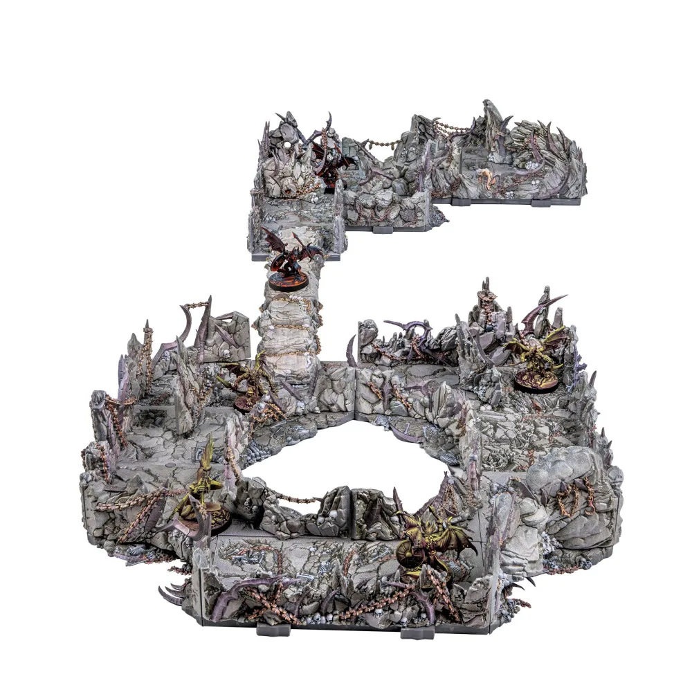 Dungeons & Lasers: Demonic Caves Pre-Painted