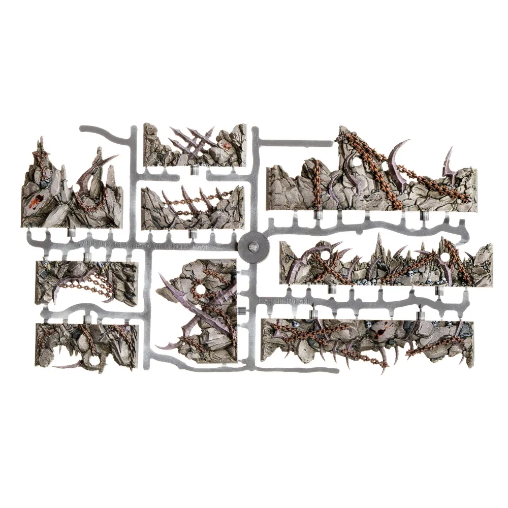 Dungeons & Lasers: Demonic Caves Pre-Painted