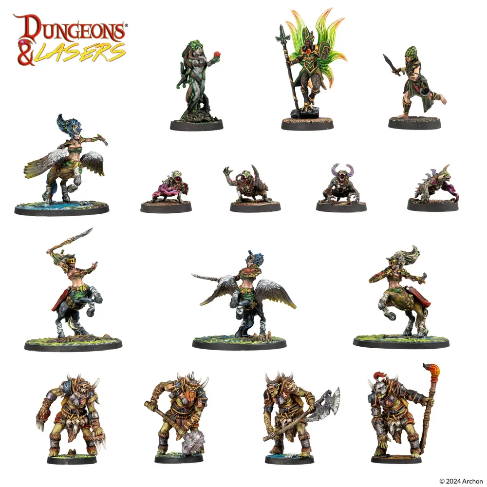 Dungeons & Lasers: Deuslair Core Set