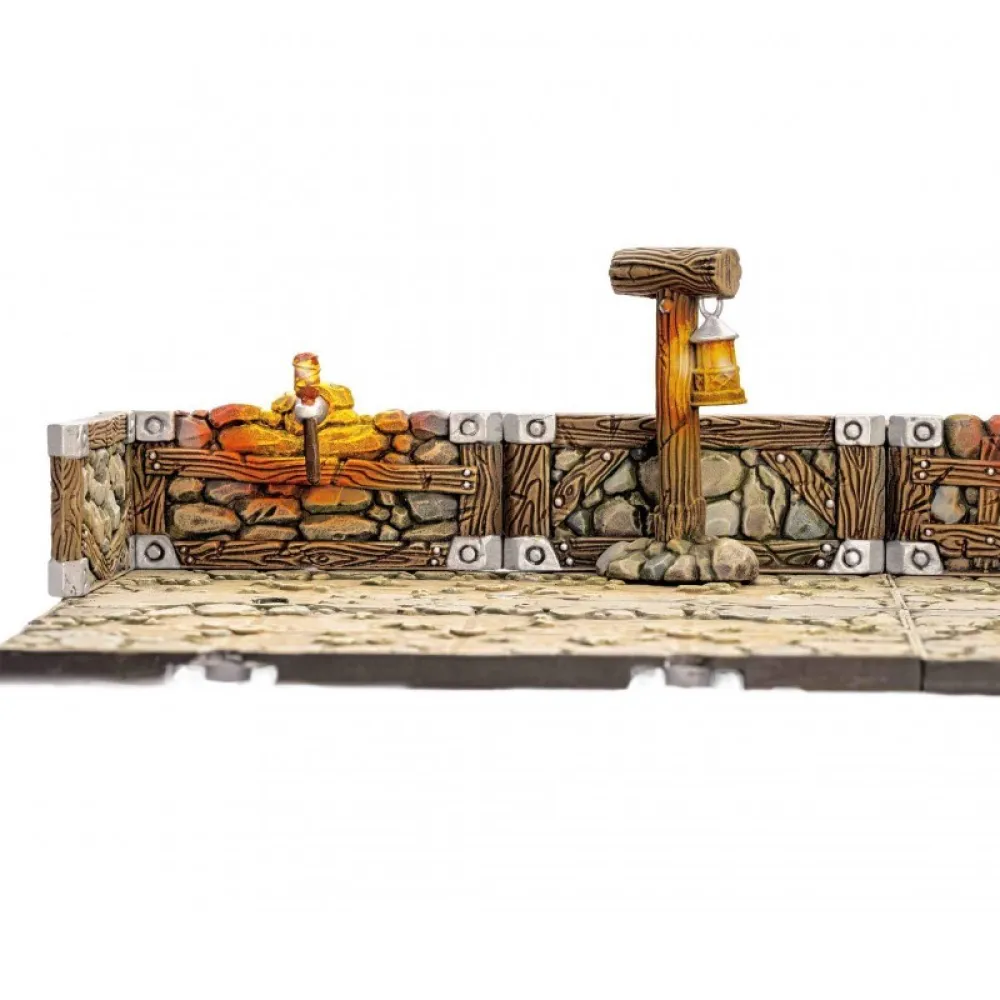 Dungeons & Lasers: Dwarven Mine Half-Height Walls