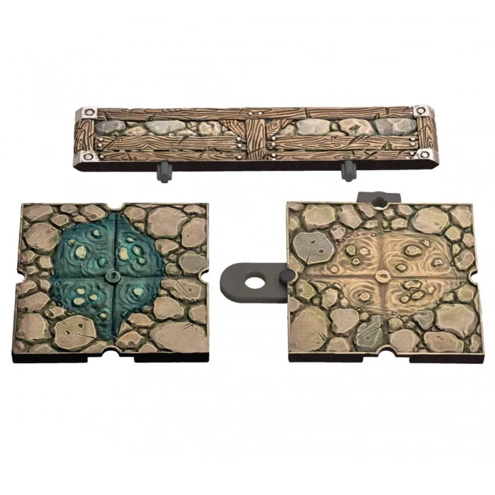 Dungeons & Lasers: Dwarven Mine Half-Height Walls