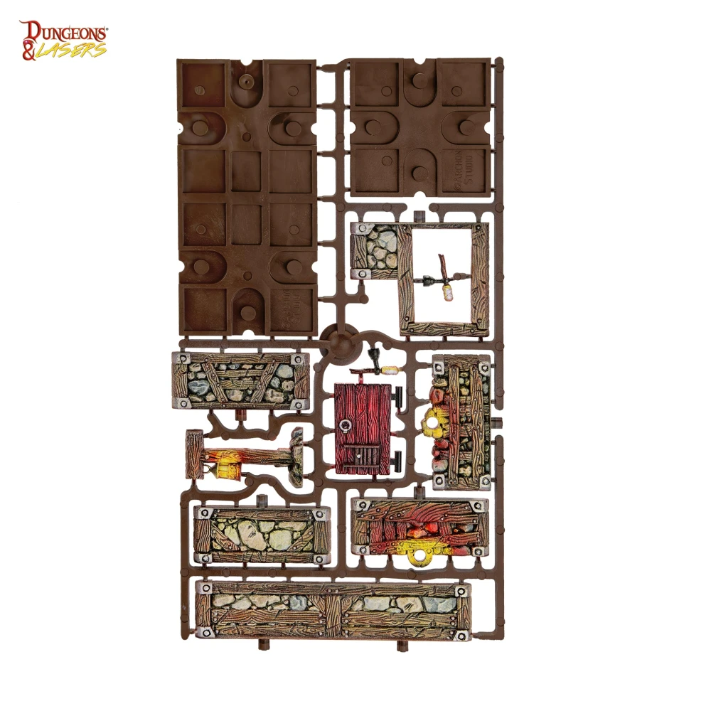 Dungeons & Lasers: Dwarven Mine PrismaCast™ Pre-Painted Terrain
