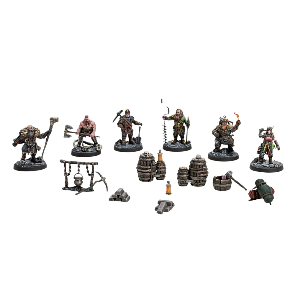 Dungeons & Lasers: Dwarven Miners