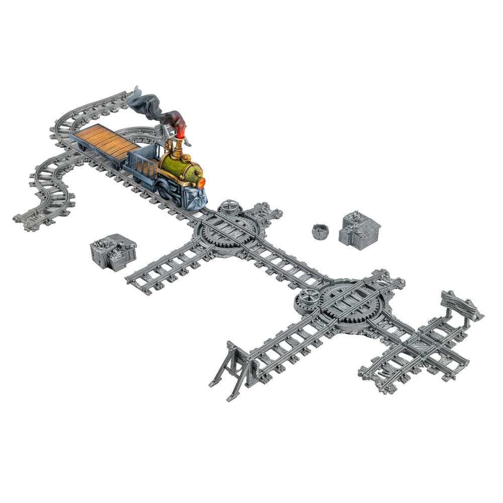 Dungeons & Lasers: Dwarven Train Set