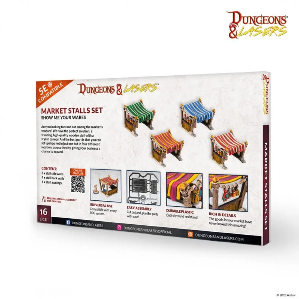 Dungeons & Lasers: Market Stalls