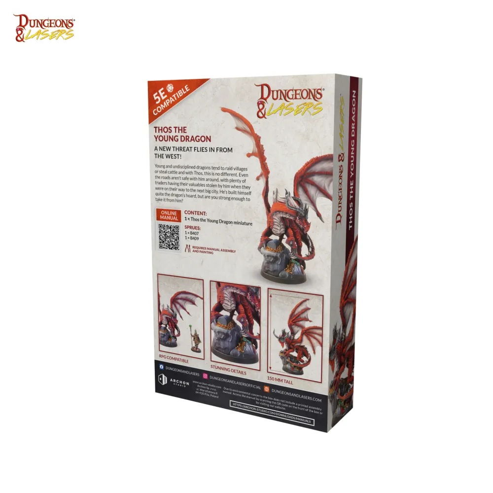Dungeons & Lasers: Thos the Young Dragon