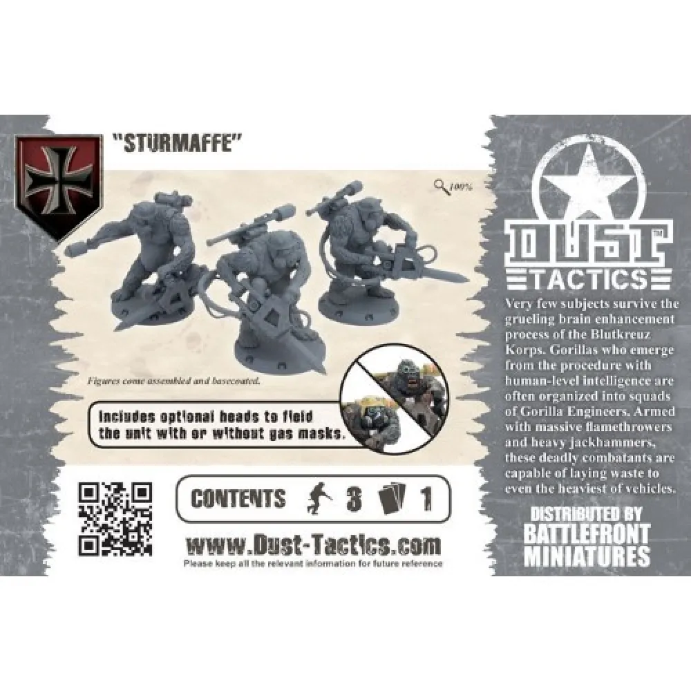 Dust Tactics: Blutkreuz Pioneer Squad
