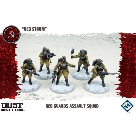 Dust Tactics: Red Guards Assault Squad