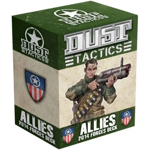 Dust Tactics: Allies 2014 Forces Deck
