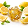 D20 Dice - Lemon (5.5 cm)